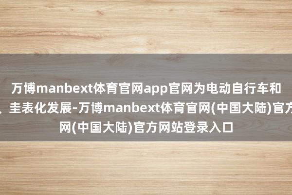 万博manbext体育官网app官网为电动自行车和锂电板的安全、圭表化发展-万博manbext体育官网(中国大陆)官方网站登录入口